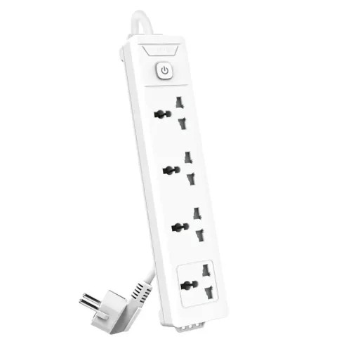 Deli ET403 4 Holes 3m Universal Conventional Power Strip Deli ET403 4 Holes 3m Universal Conventional Power Strip